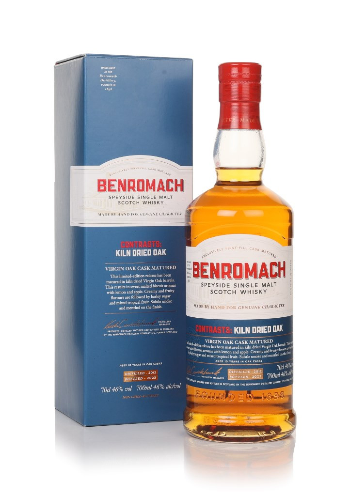 Benromach 10 Year Old 2012 - Virgin Oak Kiln Dried 70cl