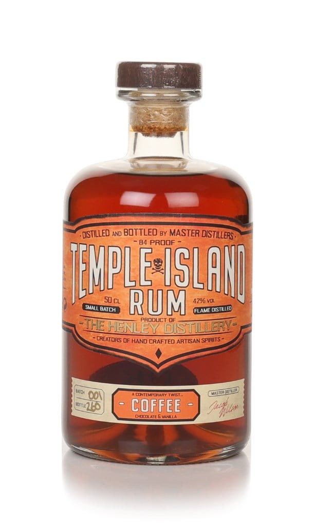 Temple Island Coffee Rum 50cl