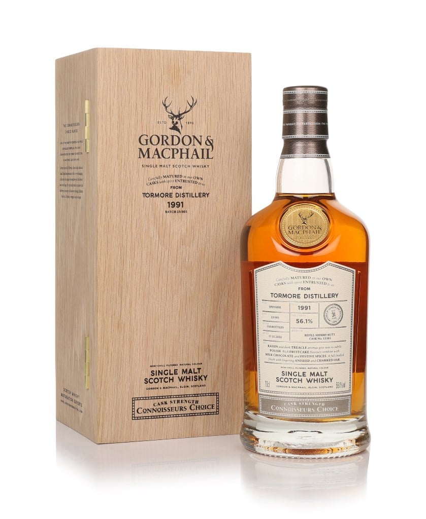 Tormore 31 Year Old 1991 (cask 15381) - Connoisseurs Choice (Gordon & MacPhail) 70cl