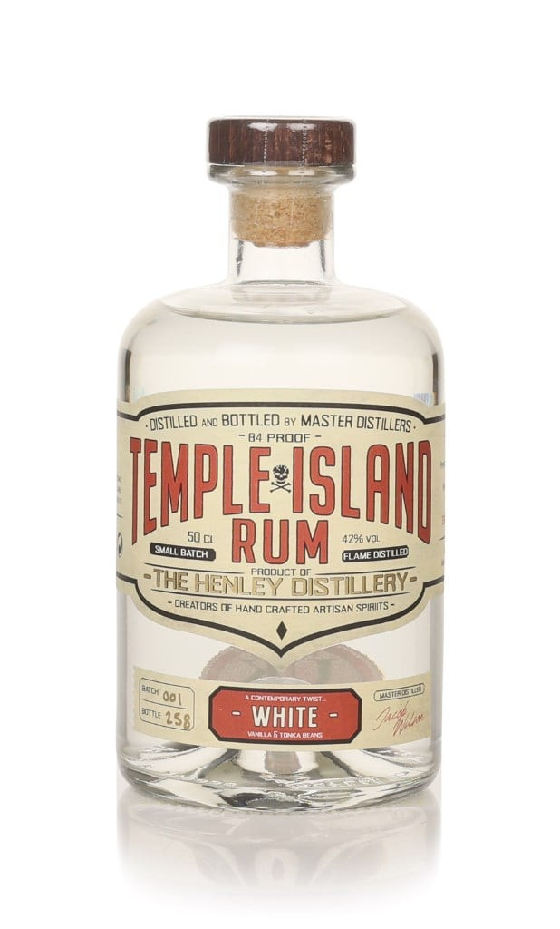 Temple Island White Rum 50cl