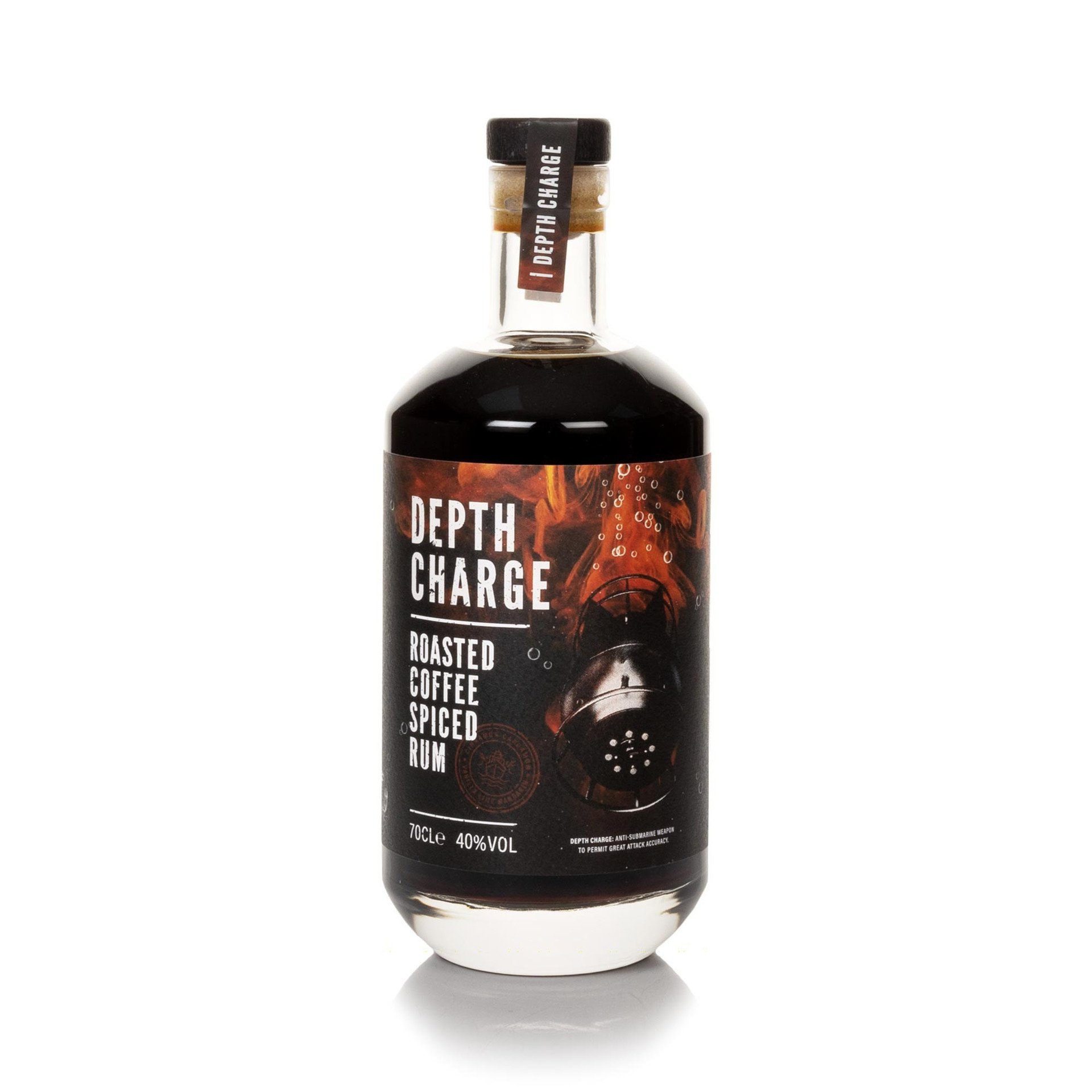 Depth Charge Roasted Coffee Spiced Rum 70cl