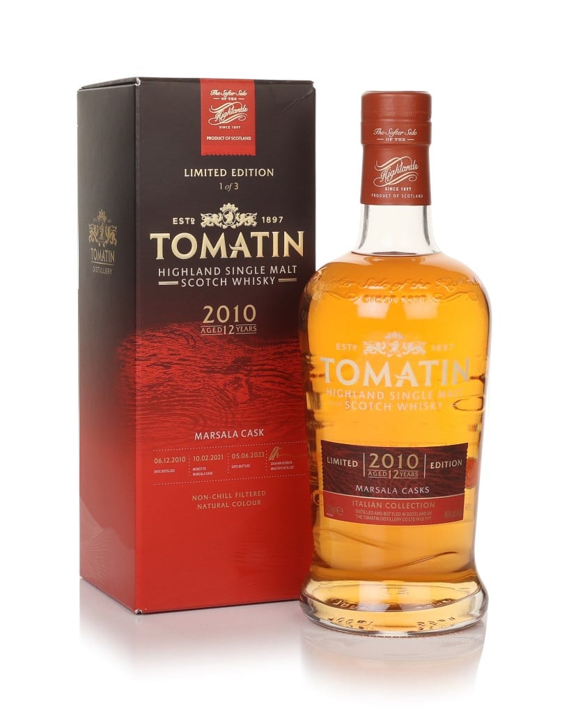 Tomatin 12 Year Old 2010 Italian Collection - Marsala Cask 70cl