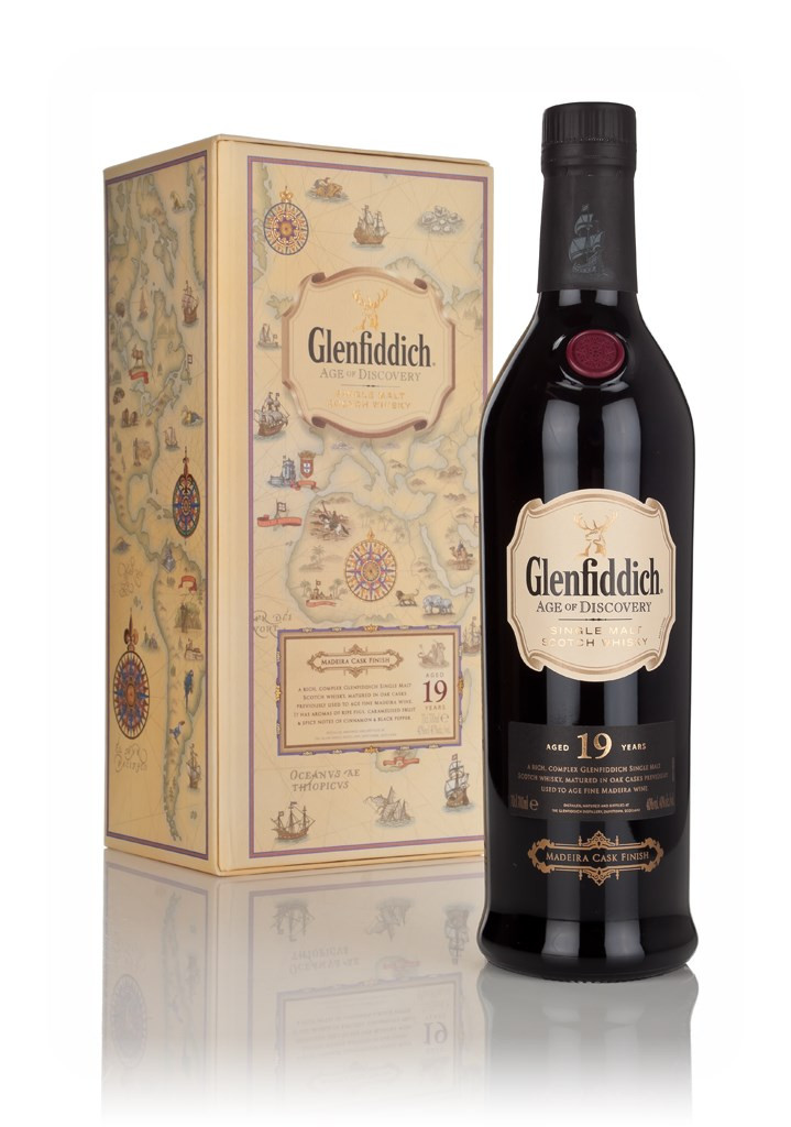 Glenfiddich 19 Year Old Madeira Cask♪ Glenfiddich 19 Year Old - Age of Discovery Madeira Cask Finish