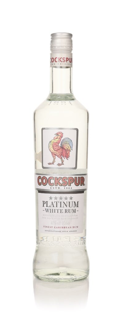 Cockspur Platinum White Rum (40%)