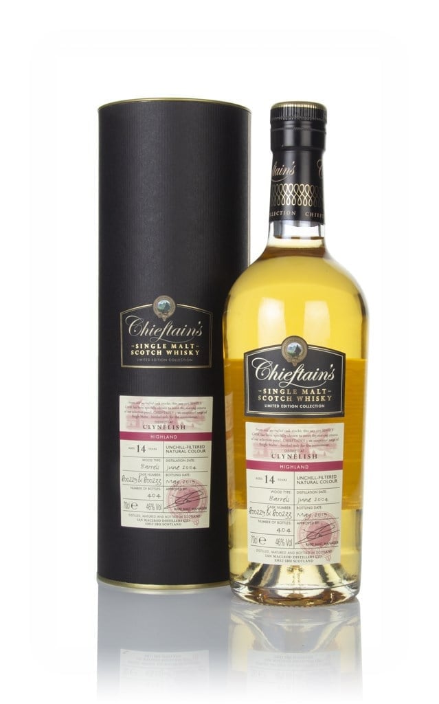 Clynelish 14 Year Old 2004 (casks 800229 & 800233) - Chieftain's (Ian Macleod) 70cl