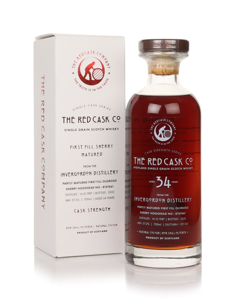 Invergordon 34 Year Old 1987 (cask 8107661) - Single Cask Series (The Red Cask Company) 70cl