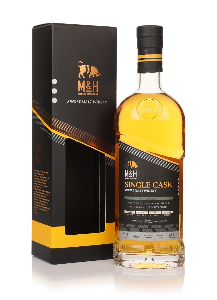 Milk & Honey 2017 (bottled 2022) Ex-Islay Single Cask 70cl Whisky