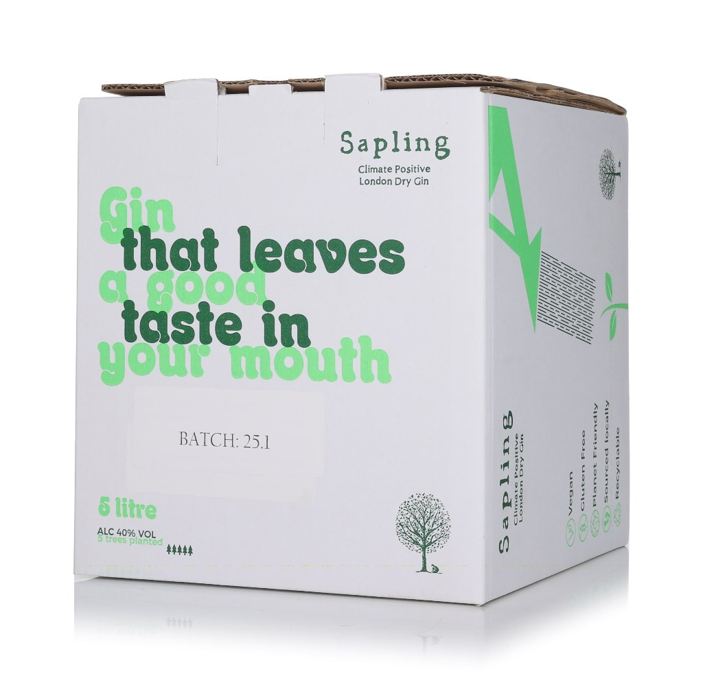 Sapling Climate Positive Gin (5L) 500cl