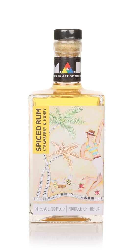 M.A.D Strawberry & Honey Flavoured Spiced Rum 70cl