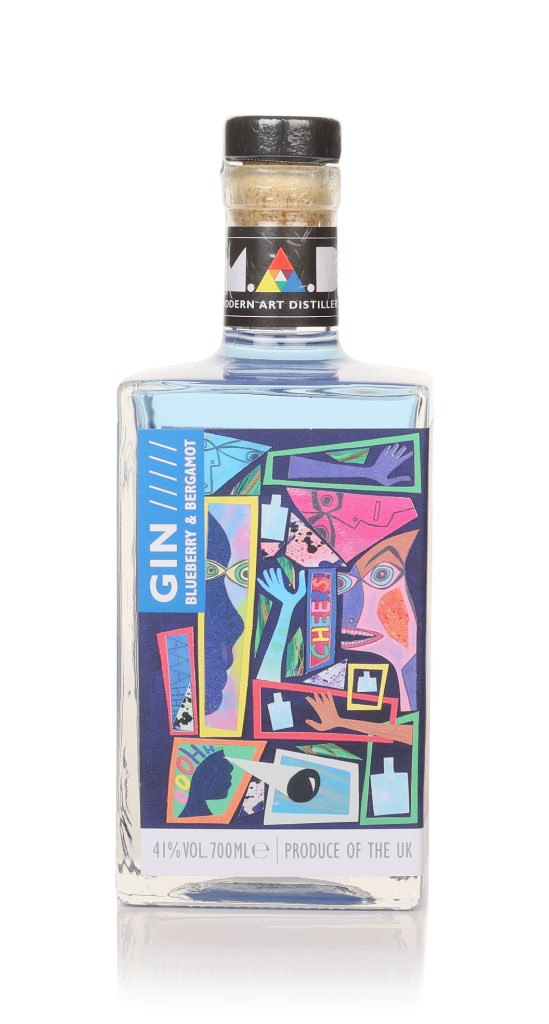 M.A.D Blueberry & Bergamot Flavoured Gin 70cl
