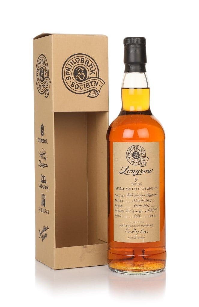 Longrow 9 Year Old 2007 - Springbank Society 70cl
