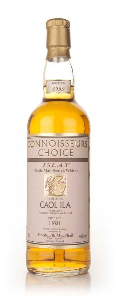 Caol Ila 1981 (bottled 1999) - Connoisseurs Choice (Gordon & MacPhail) 70cl