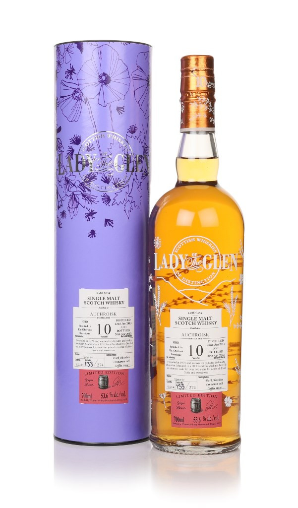 Auchroisk 10 Year Old 2013 (cask 802246) - Lady of the Glen (Hannah Whisky Merchants) 70cl