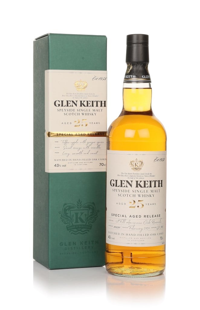 Glen Keith 25 Year Old - Secret Speyside Collection 70cl