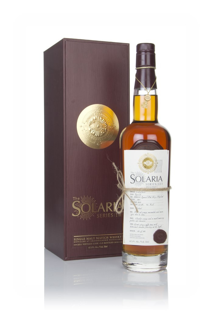Craigellachie 2011 (bottled 2018) (cask 900328) - Solaria Series (Whisky Illuminati) 70cl
