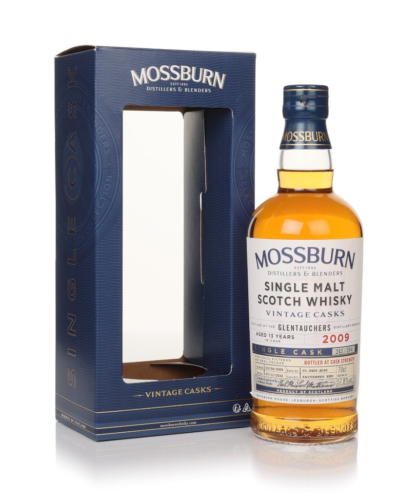 Glentauchers 13 Year Old 2009 Vintage Casks (Mossburn) 70cl