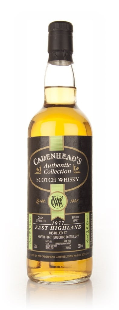 North Port (Brechin) 25 Year Old 1977 - Authentic Collection (Cadenhead's) 70cl