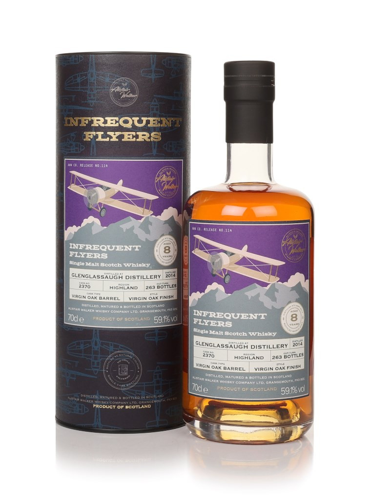 Glenglassaugh 8 Year Old 2014 (cask 2370) - Infrequent Flyers (Alistair Walker) 70cl