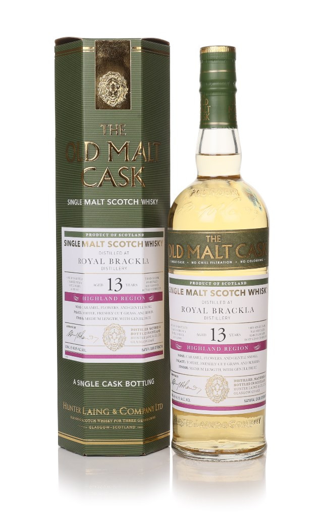 Royal Brackla 13 Year Old 2009 (Cask 19897) - Old Malt Cask (Hunter Laing) 70cl