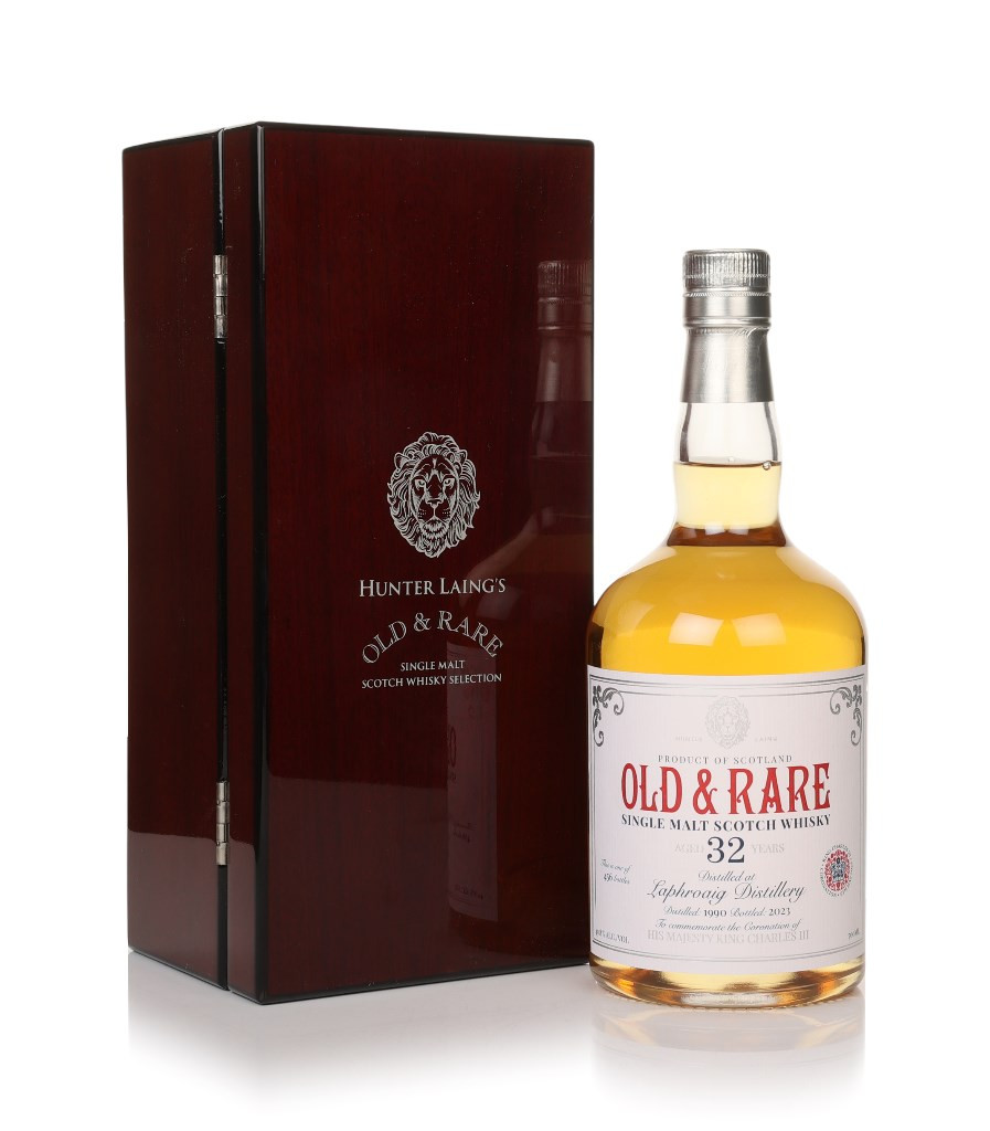 Laphroaig 32 Year Old 1990 - Old & Rare Coronation (Hunter Laing) 70cl