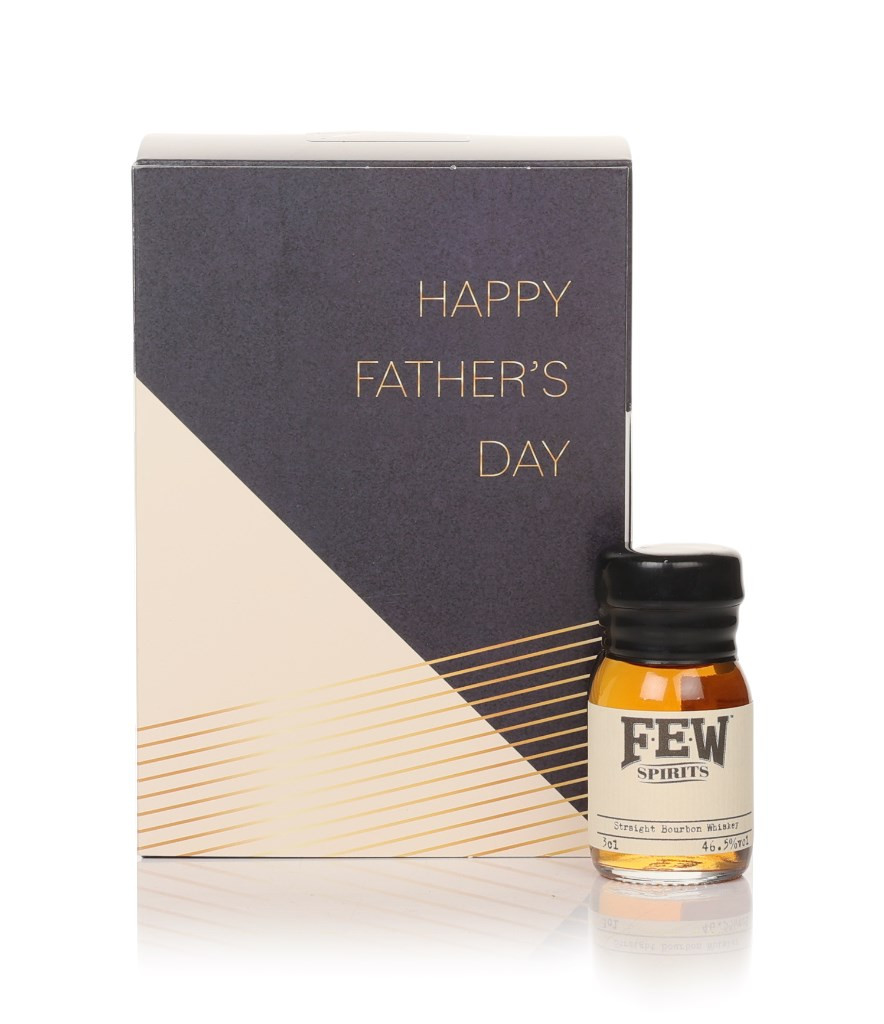 Father's Day Dram Present Card - Bourbon Whiskey (FEW Bourbon) 3cl