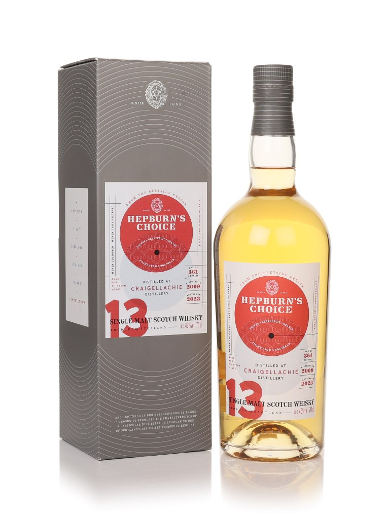 Craigellachie 13 Year Old 2009 - Hepburn's Choice (Langside) 70cl