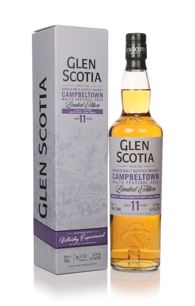 Glen Scotia 11 Year Old (Lightly Peated White Port Cask Finish) - Campbeltown Malts Festival 2023 70cl
