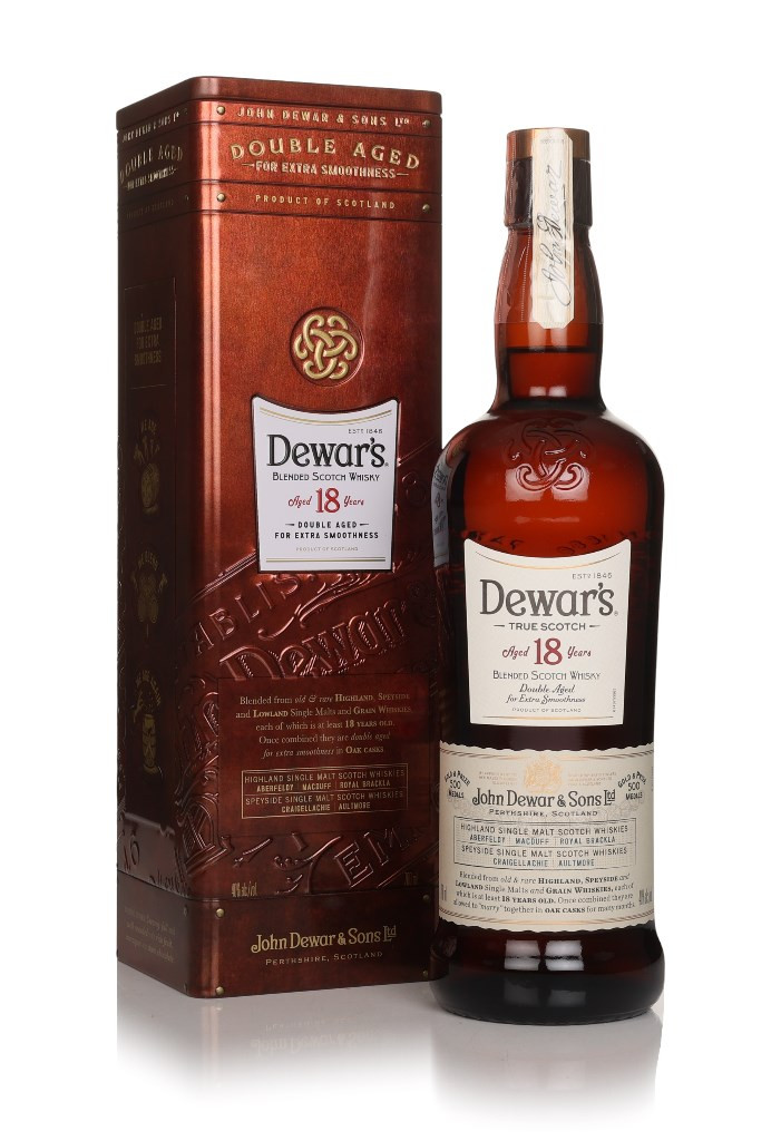 Dewar's 18 Year Old Double Aged 70cl Whisky | Master Of Malt