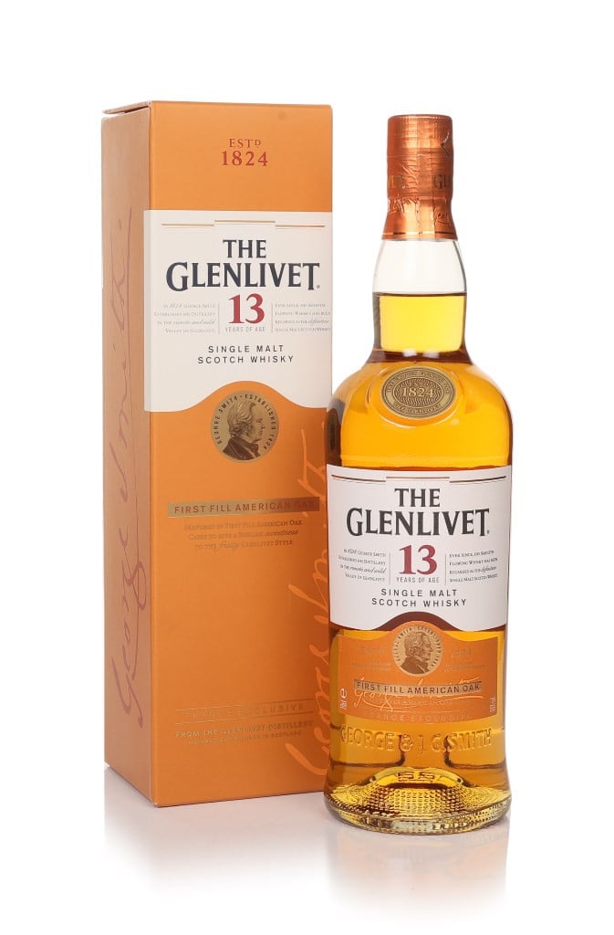 The Glenlivet 13 Year Old First Fill American Oak - France Exclusive 70cl