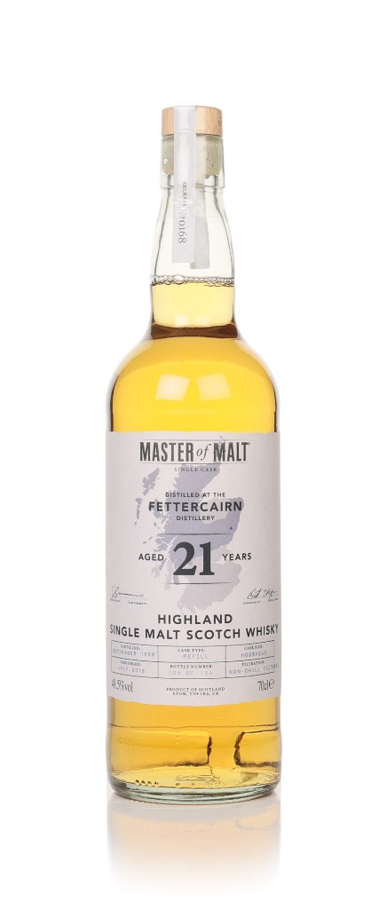 Fettercairn 21 Year Old 1996 Single Cask (Master of Malt) 70cl