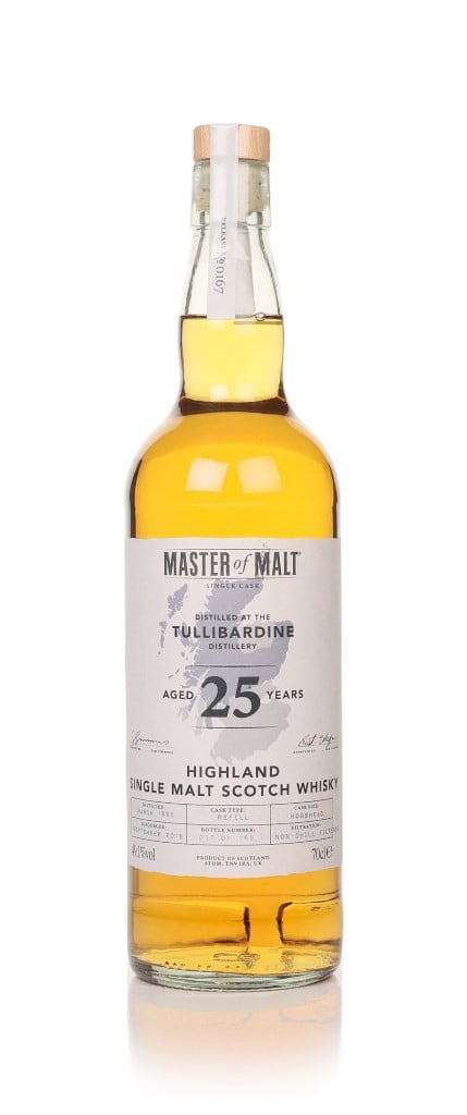 Tullibardine 25 Year Old 1993 Single Cask (Master of Malt) 70cl
