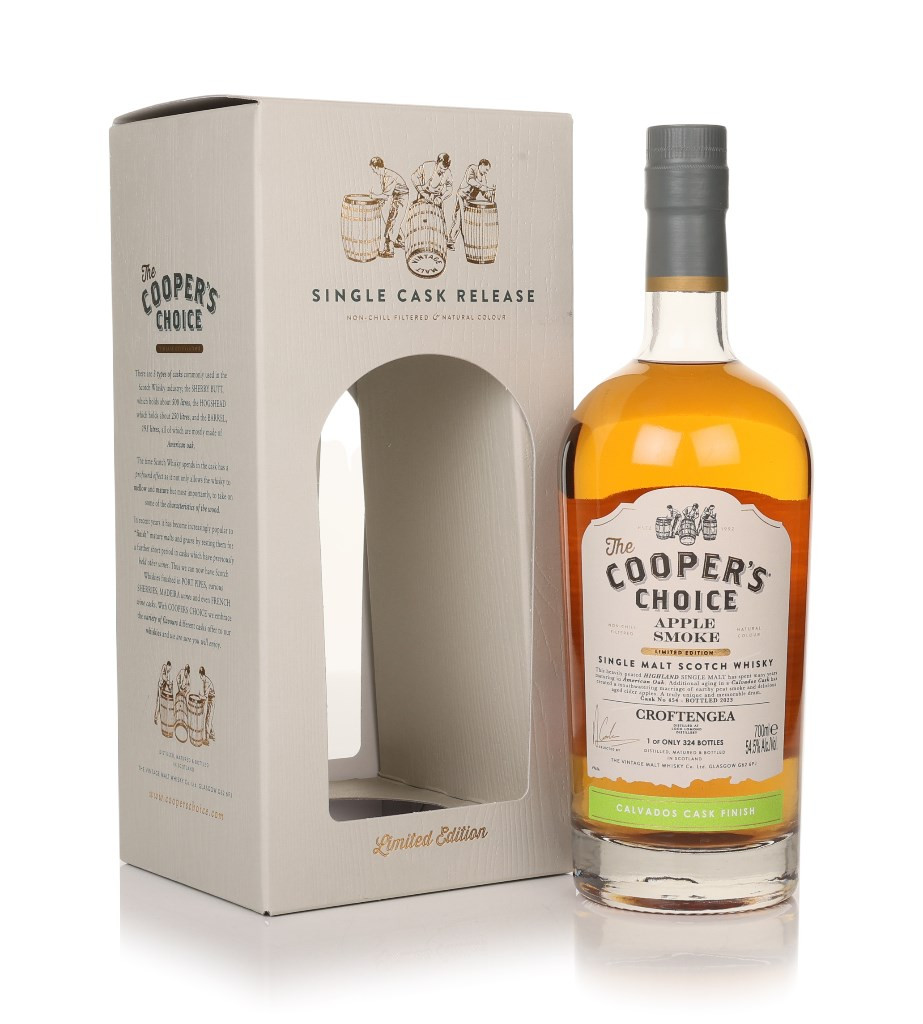 Croftengea Apple Smoke (cask 454) - The Cooper's Choice (The Vintage Malt Whisky Co.) 70cl