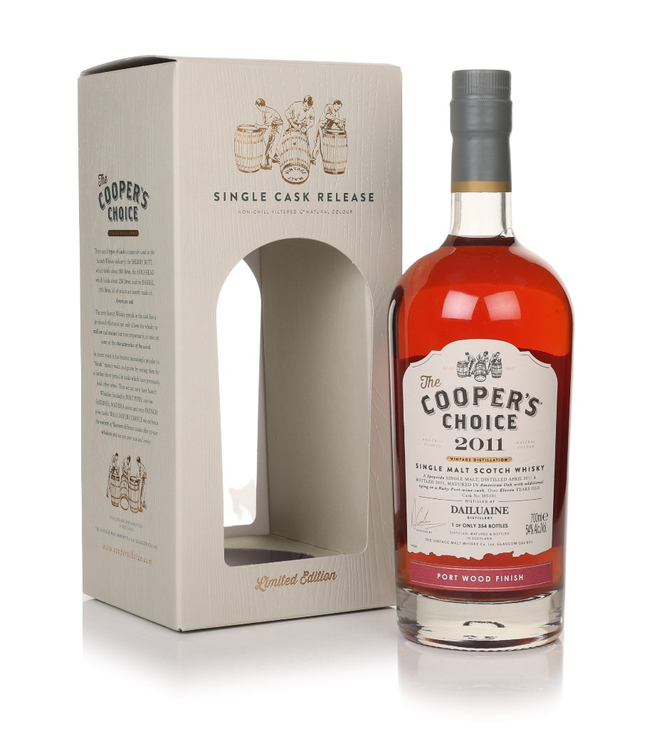 Dailuaine 11 Year Old 2011 (cask 305101) - The Cooper's Choice (The Vintage Malt Whisky Co.) 70cl