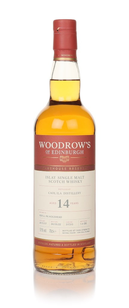 Caol Ila 14 year Old 2007 (cask 317310) - Woodrow's of Edinburgh 70cl