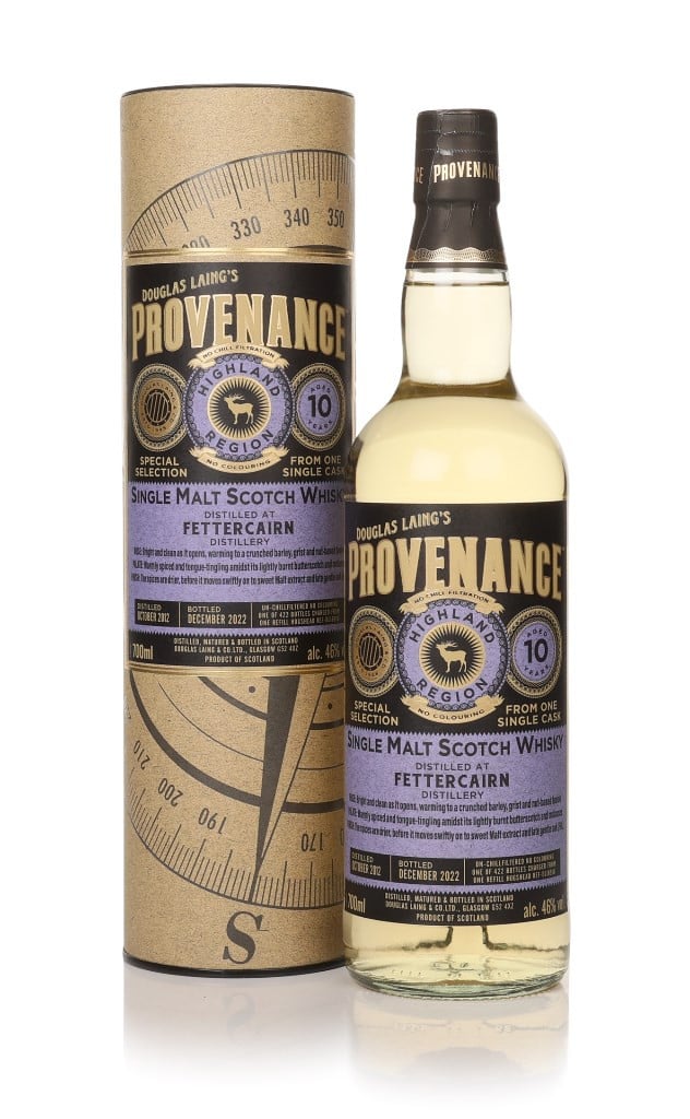Fettercairn 10 Year Old 2012 (cask 16916) - Provenance (Douglas Laing) 70cl