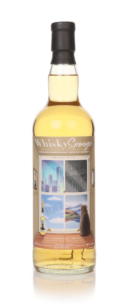 Candlekitty 12 Year Old 2010 - Whisky Sponge Edition No.78 (Decadent Drinks) 70cl