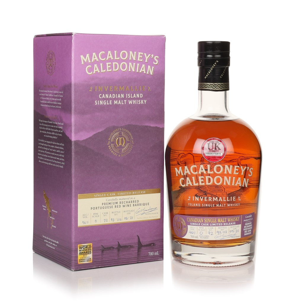 Macaloney's Caledonian (cask 72) - Invermallie Red Wine Barrique