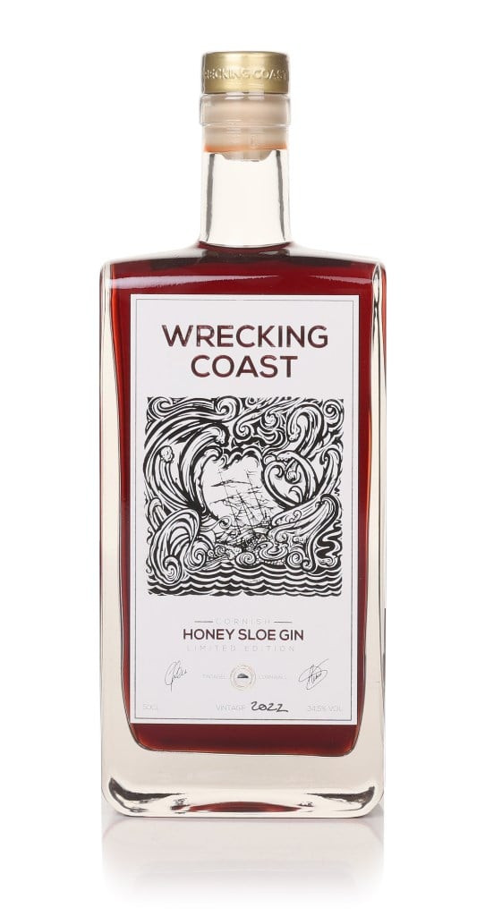 The Wrecking Coast Honey Sloe Gin (2022 Release) 50cl