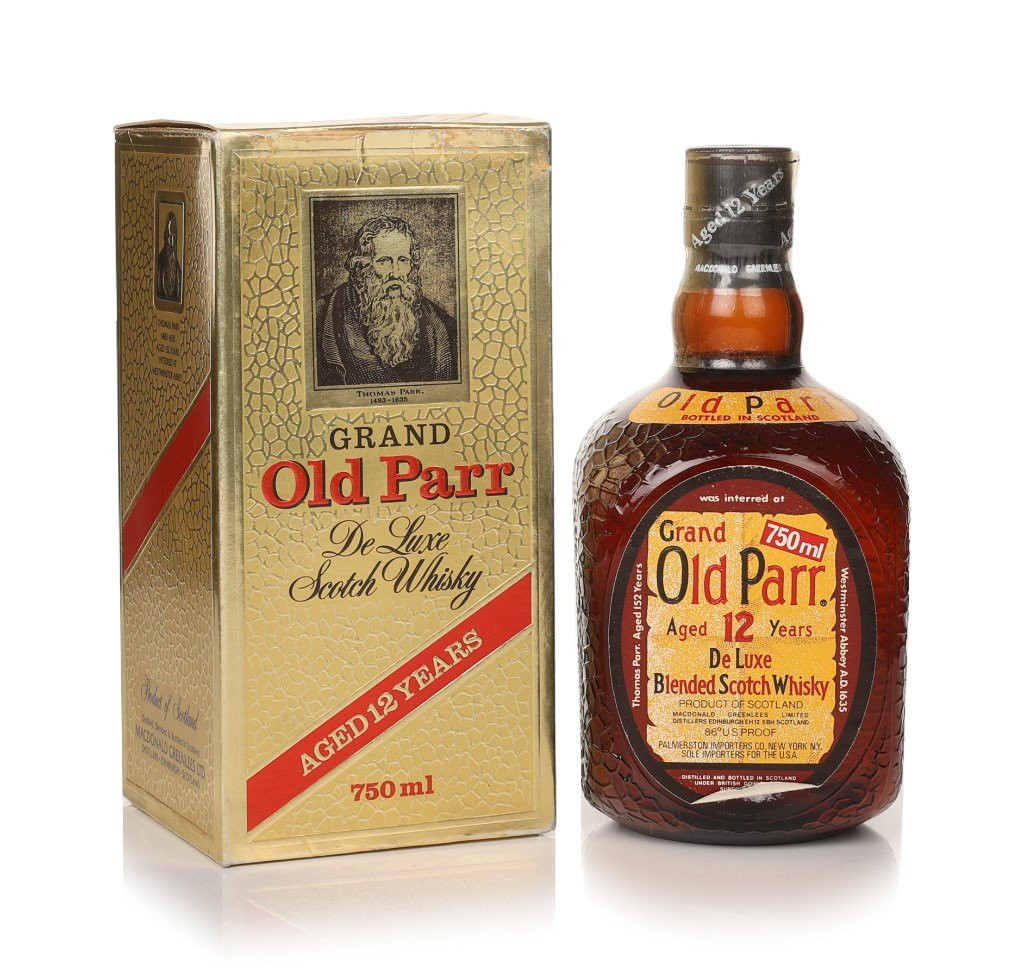 Grand Old Parr 12 Year Old De Luxe - 1980s 70cl Whisky | Master Of
