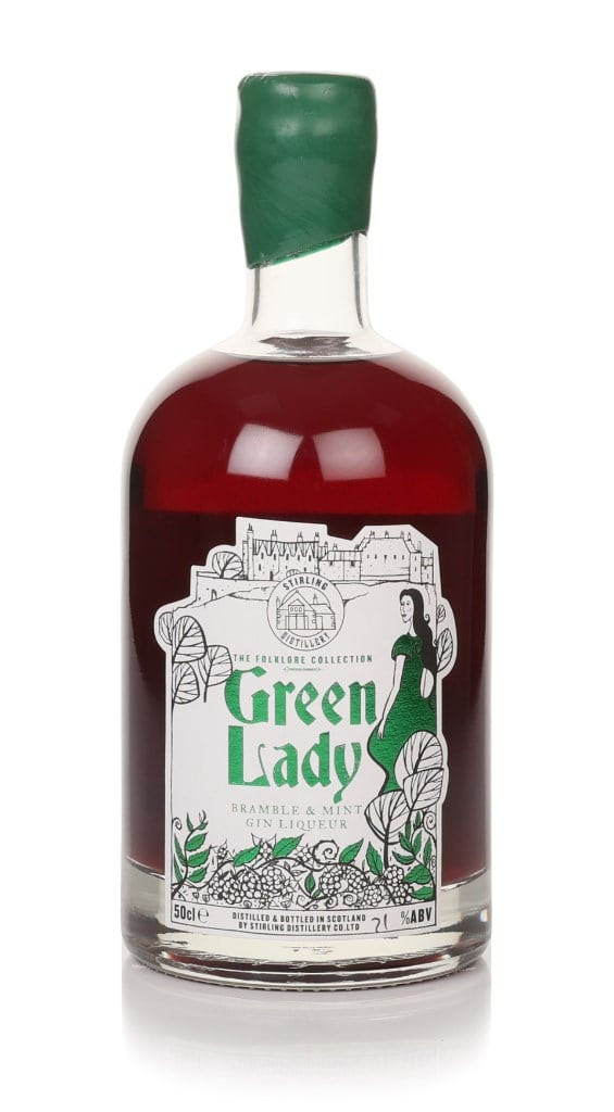 Stirling Green Lady Bramble & Mint Gin Liqueur (21%) 50cl