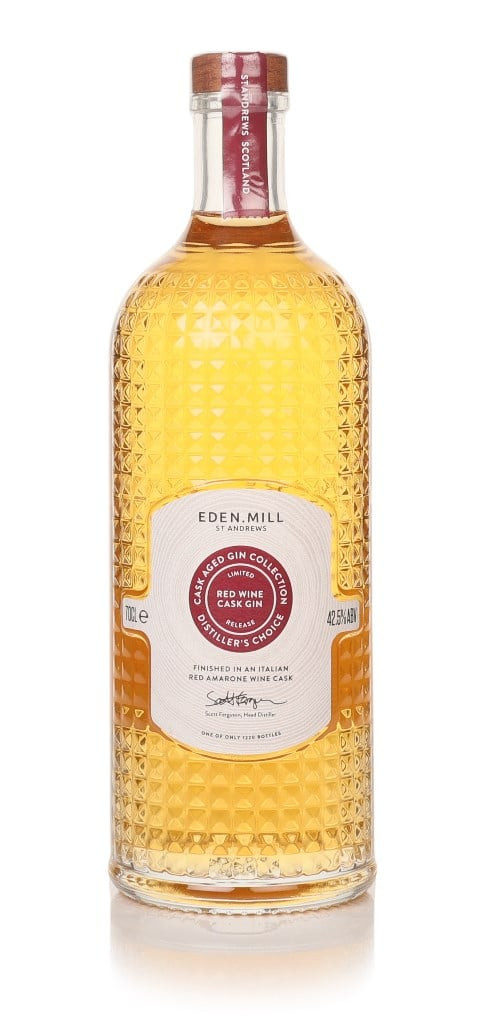 Eden Mill Red Wine Cask Aged Gin 70cl