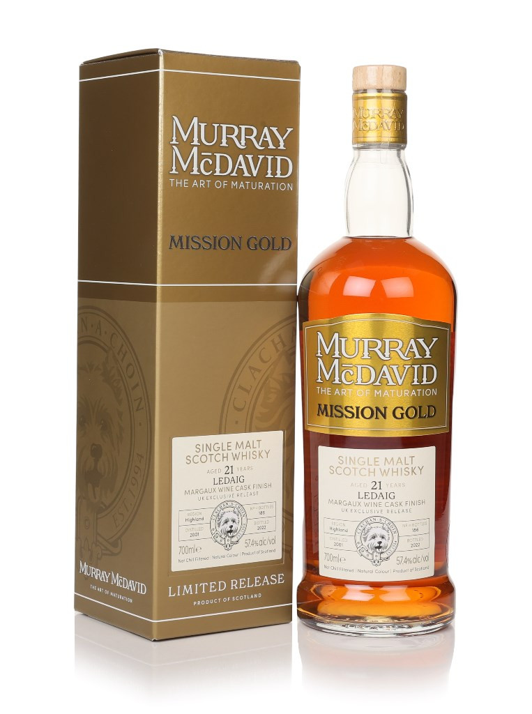 Ledaig 21 Year Old 2001 - Mission Gold (Murray McDavid) 70cl