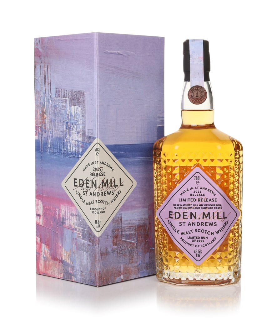 Eden Mill Single Malt Scotch Whisky 2022 Release - Art of St Andrews Collection 70cl