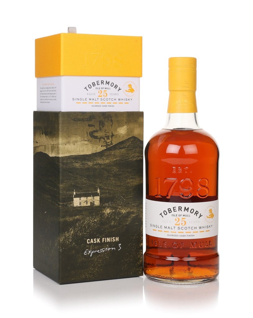 Tobermory 25 Year Old Oloroso Sherry Cask Finish (Croft) 70cl