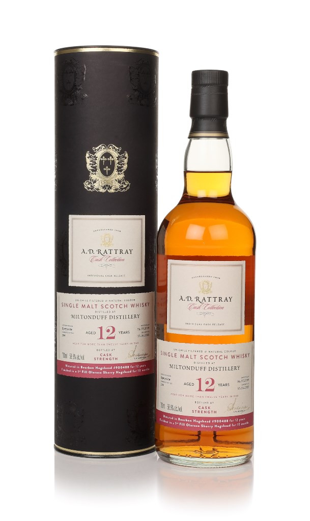 Miltonduff 12 Year Old 2009 (cask 90048) - Cask Collection (A.D. Rattray) 70cl
