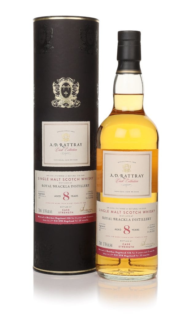 Royal Brackla 8 Year Old 2014 (cask 26) - Cask Collection (A.D. Rattray) 70cl
