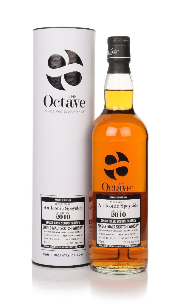 An Iconic Speyside 12 Year Old 2010 (cask 2934523) - The Octave (Duncan Taylor) 70cl