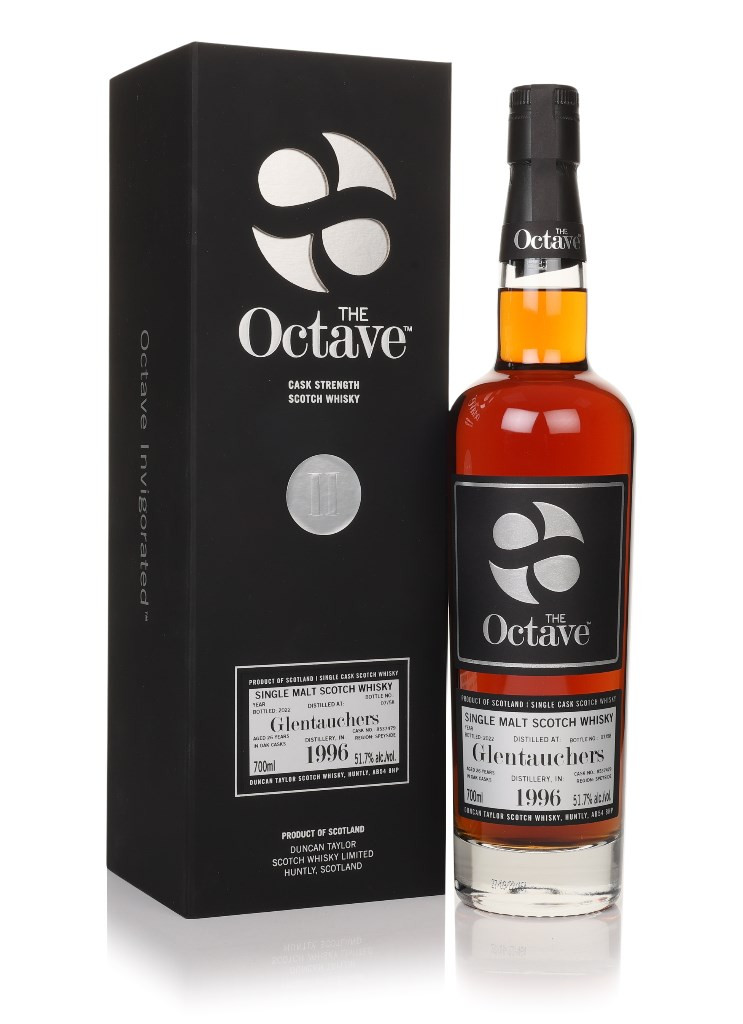 Glentauchers 26 Year Old 1996 (cask 8537479) - The Octave (Duncan Taylor) 70cl