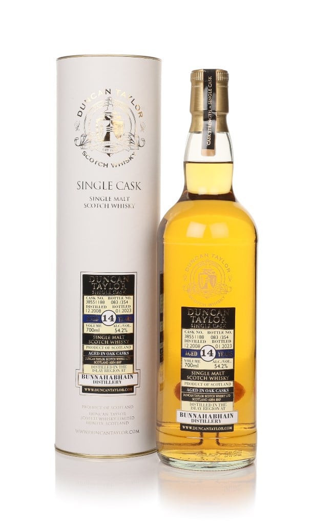 Bunnahabhain 14 Year Old 2008 (cask 38551188) - (Duncan Taylor) 70cl