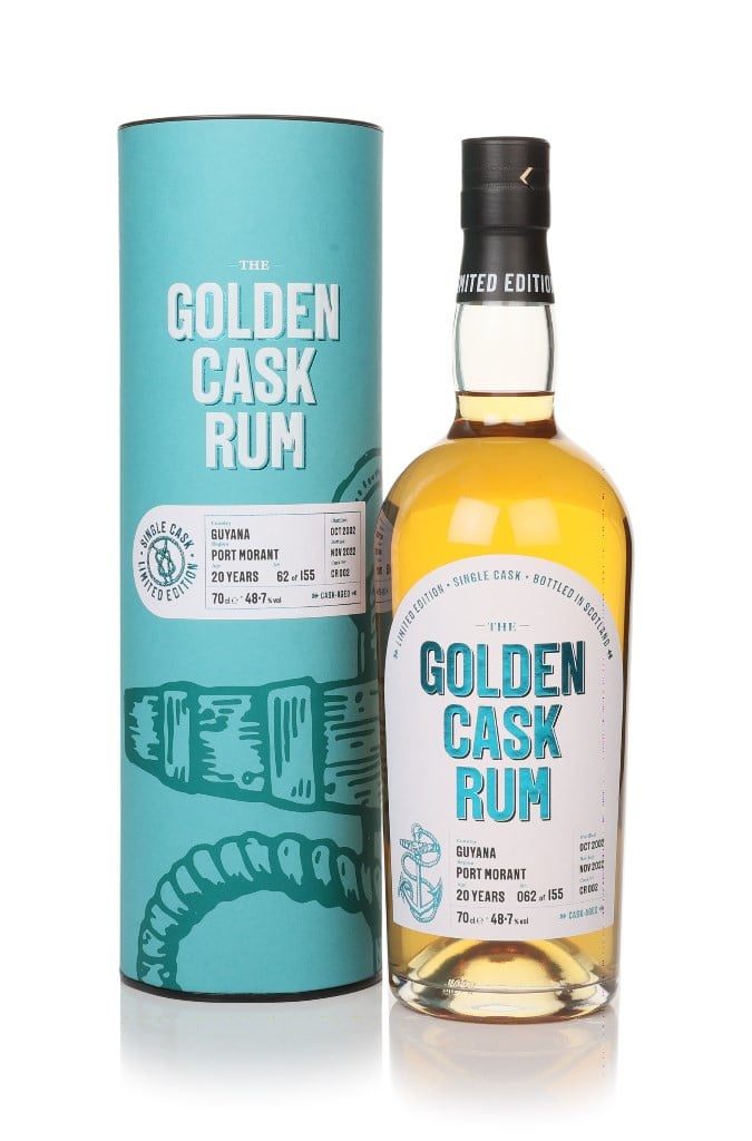 Port Morant 20 Year Old 2002 (cask CR002) - The Golden Cask Rum (House of Macduff) 70cl